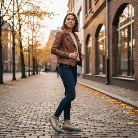 GROUNDIES® Panama Beige/Light Green Barefoot tenisice