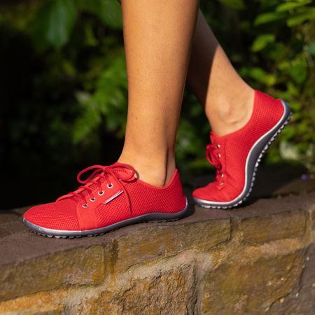 LEGUANO AKTIV Red | Barefoot tenisky 9