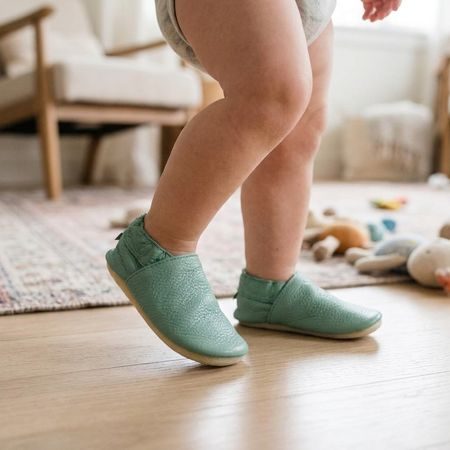 RAYVE CRAVITOS Green | Dětské barefoot capáčky
