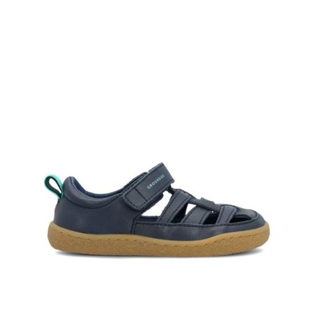Dětské Barefoot Sandály GROUNDIES® Noto Modro Zelené