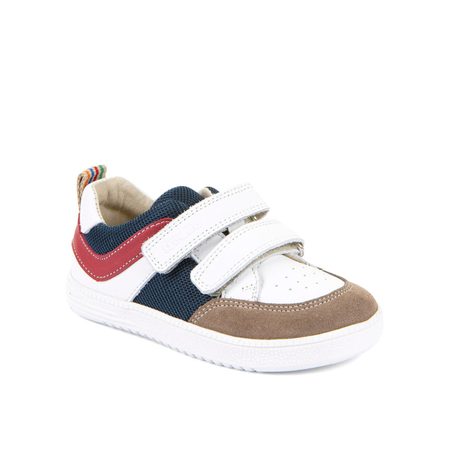 FRODDO TENISKY LOOP Blue Red | Dětské barefoot tenisky