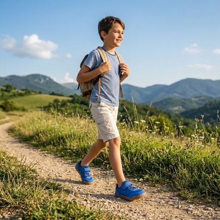 Dječje Barefoot Tenisice RAYVE CUPERTINO JUNIOR plave