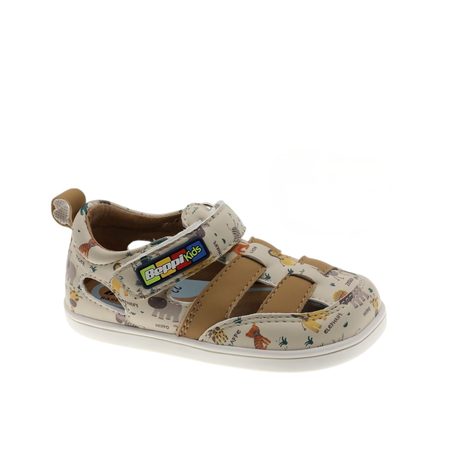 BEPPI SAPATO CASUAL BEBE Béžové | Dětské barefoot sandály