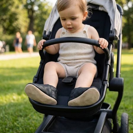 Dječje Barefoot Papučice RAYVE CRAVITOS SOFT crne