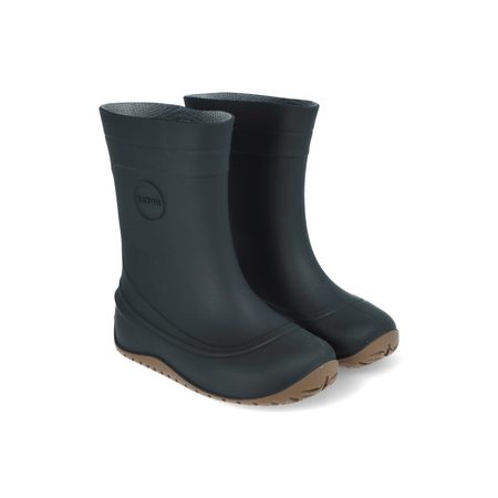 RAYVE MONSOON Black/Caramel | Dětské barefoot holínky