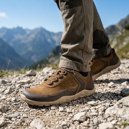 BENNON Barefoot Outdoor Hnědé | Barefoot sportovní outdoorové boty