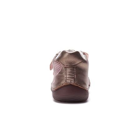Dětské barefoot celoroční boty D.D.STEP S073-62321 svítící mořská panna - pohled shora