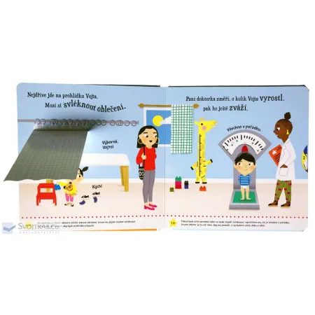 DĚTSKÁ KNIHA Velký pokrok Jdeme k doktorovi