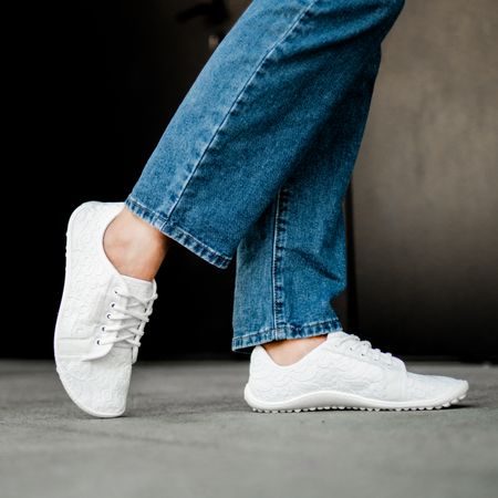 LEGUANO AMALFI White | Dámské barefoot tenisky