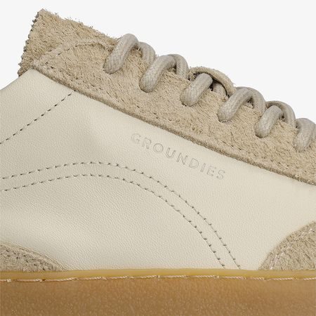 Dámské barefoot Tenisky GROUNDIES® Panama Soft Citrónovo Béžové