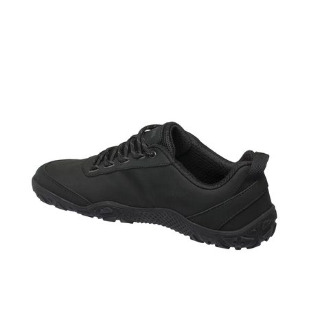 BENNON Barefoot kožené grafitově černé | Barefoot sportovní outdoorové boty