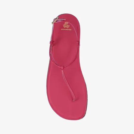 Dámské Barefoot Sandály GROUNDIES® AMALFI Růžové