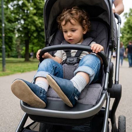 Dječje Barefoot Papučice RAYVE CRAVITOS SOFT plave