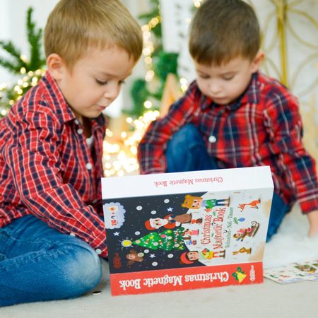 MAGNETICKÁ KNIHA VÁNOCE - CHRISTMAS MAGIC BOOK