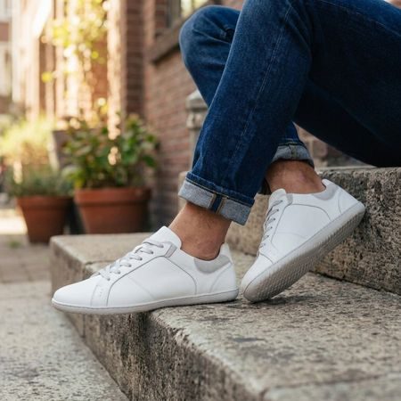 GROUNDIES® Blaze White Barefoot+ Barefoot Tenisice