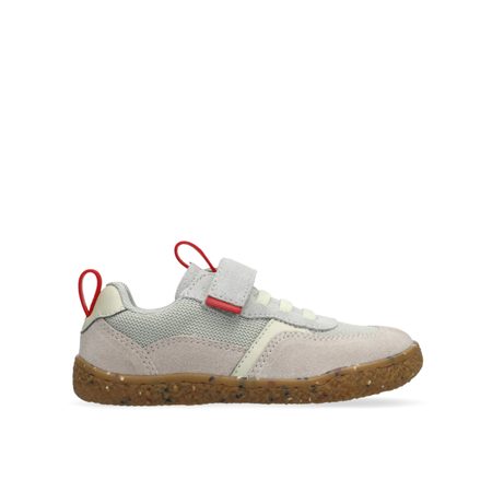 Dětské Barefoot Tenisky GROUNDIES® Lou 2.0 Šalvějovo Zeleno Červené