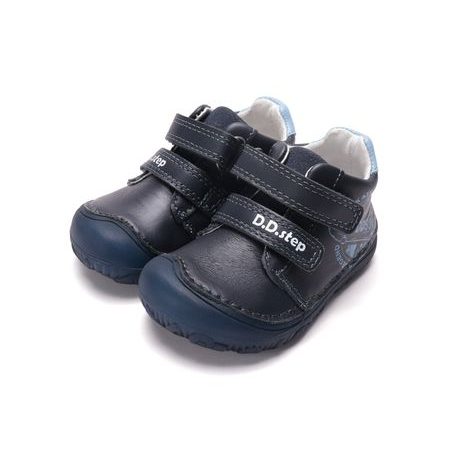 Dětské barefoot celoroční boty D.D.STEP S073-62313A svítící skateboard - pohled shora