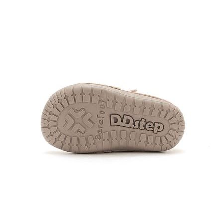 Dětské barefoot tenisky D.D.STEP S070-62583B Béžové hvězdy