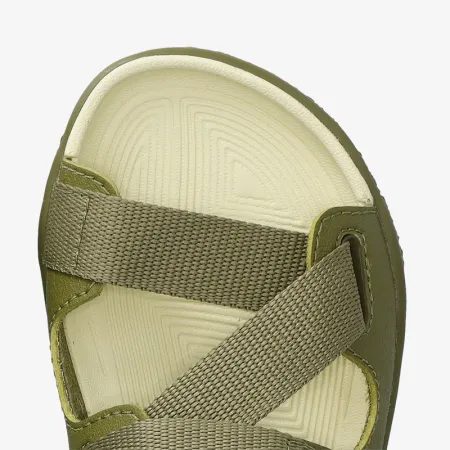 GROUNDIES® Twig Khaki Sárga Gyerek Barefoot Szandál