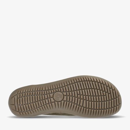 Barefoot+ Mokasíny GROUNDIES® Cricket Khaki