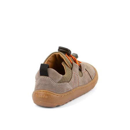 FRODDO TENISKY TRACK Olive | Dětské barefoot tenisky
