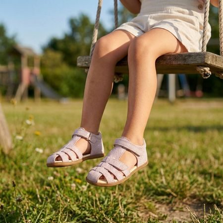Dětské Barefoot Sandály BUNDGAARD ROX twinkle
