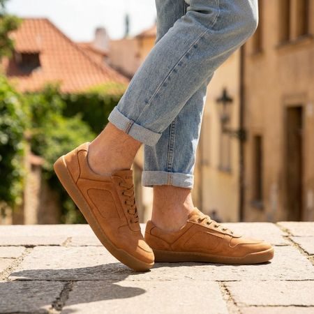 Barefoot tenisice RAYVE LONDON 2.0 boje konjaka