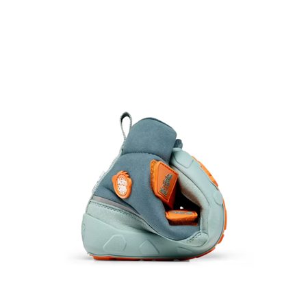 AFFENZAHN MIDBOOT VEGAN COMFY BUNNY Green | Dětské barefoot zateplené boty