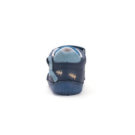 Dětské barefoot tenisky D.D.STEP S070-52576 Světle Modrá svítivá