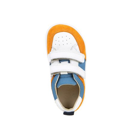 FRODDO TENISKY LOOP White Denim | Dětské barefoot tenisky