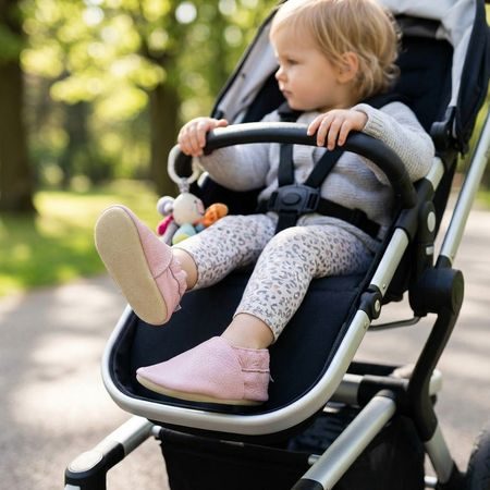 Dječje Barefoot Papučice RAYVE CRAVITOS ružičaste