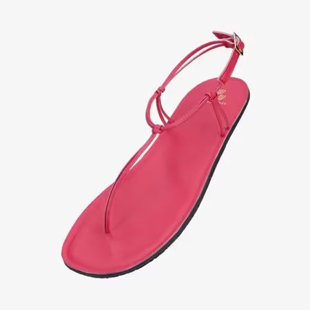 Dámské Barefoot Sandály GROUNDIES® AMALFI Růžové