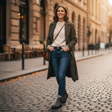 GROUNDIES® SIENNA Grey/Black Ženske barefoot Chelsea čizme