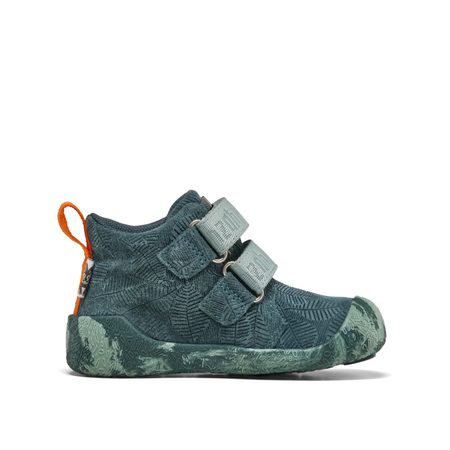 AFFENZAHN PREWALKER LOWBOOT LEATHER TALKY Bunny Green | Dětské první barefoot botičky