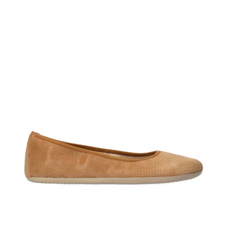Dámské Barefoot Baleríny GROUNDIES® Lily Hnědé