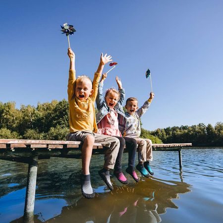 Dječje Barefoot Čarape-cipele SKINNERS KIDS Line 2.0 stone