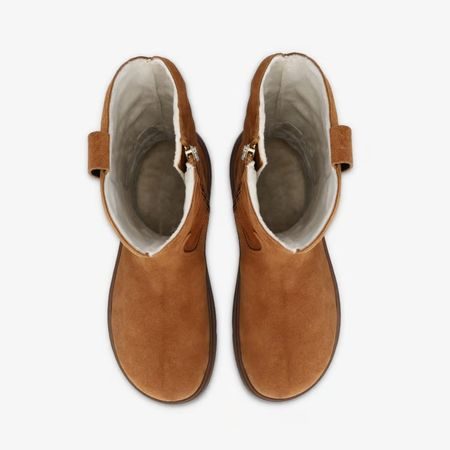 Barefoot Kozačky GROUNDIES® Tucson Koňakové