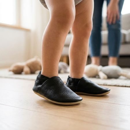 Dječje Barefoot Papučice RAYVE CRAVITOS crne