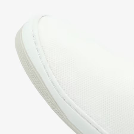 Dámské Barefoot Kotníkové Slip-On Boty GROUNDIES® Kobe Bílé