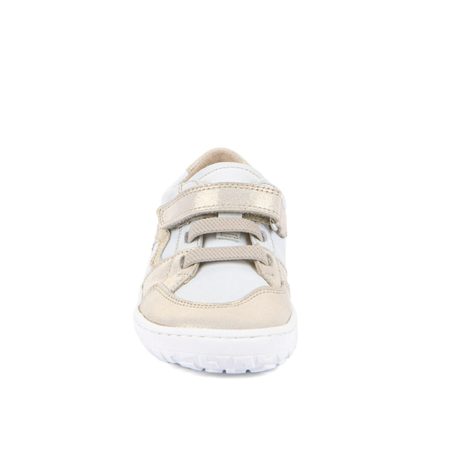 FRODDO TENISKY RIVER White Gold | Dětské barefoot tenisky