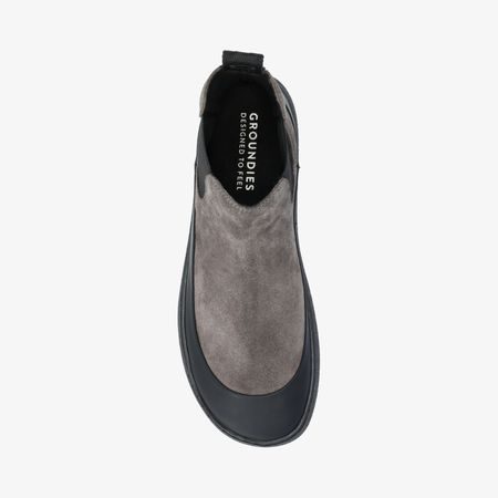 Dámské Barefoot Chelsea GROUNDIES® SIENNA Šedo Černé