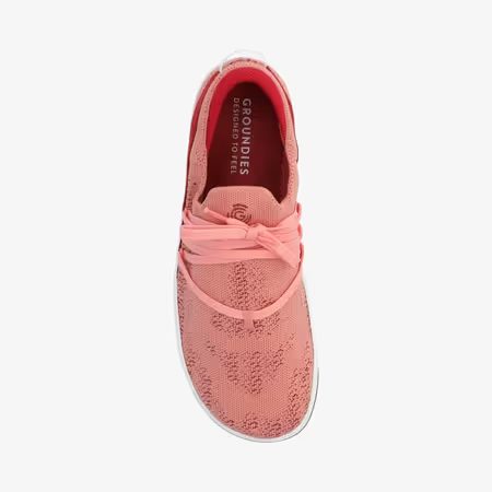Dámské Barefoot Tenisky Slip-On Boty GROUNDIES® Osaka Červené