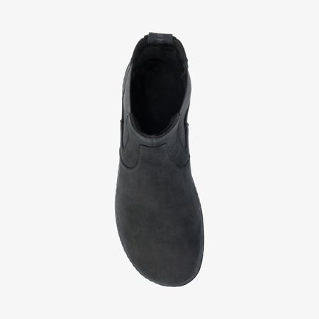Dámské Barefoot Zateplené Chelsea GROUNDIES CAMDEN Černé Matné
