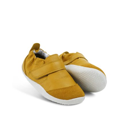 Dětské barefoot tenisky BOBUX XPLORER MARVEL žluté