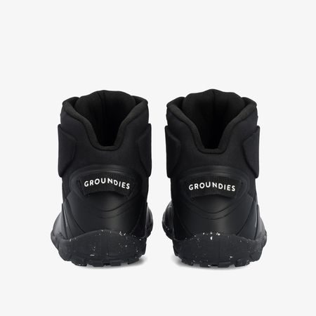 Barefoot Voděodolné Pohorky GROUNDIES® All Terrain High 2.0 Černé