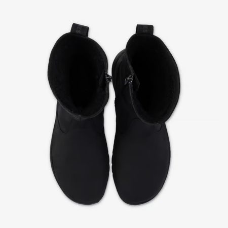 Barefoot Zateplené Kozačky GROUNDIES® Odessa GX2 Černé