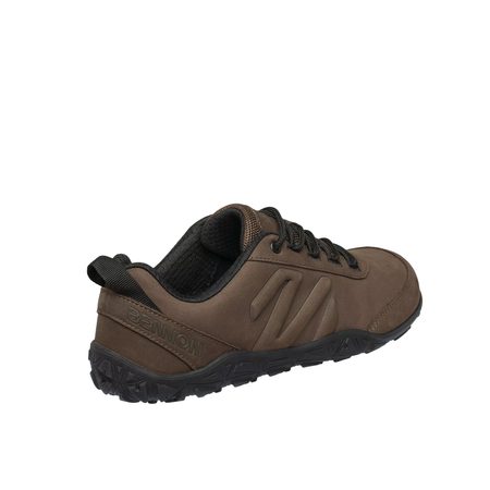 BENNON Barefoot kožené černo/hnědé | Barefoot sportovní outdoorové boty