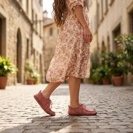 GROUNDIES® Cricket Rózsaszín Női barefoot Mokaszin