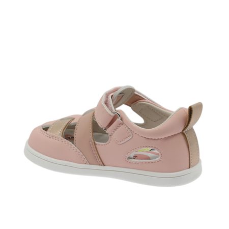 BEPPI SAPATO CASUAL BEBE Růžové | Dětské barefoot sandály
