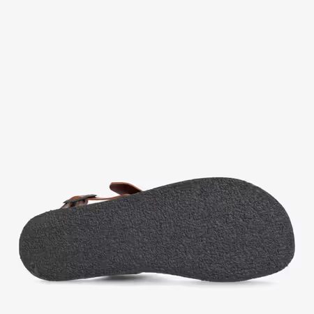 Muške Barefoot Sandale GROUNDIES® Kos Konjak Boja